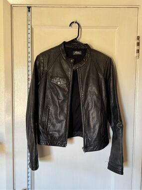 Jofama by Kenza Black Leather Jacket Women's EU 38 | Moto Biker Vintage